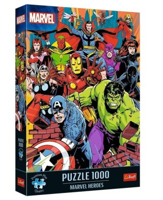 Trefl Puzzle 1000 elementów Premium Plus Quality Marvel Heroes