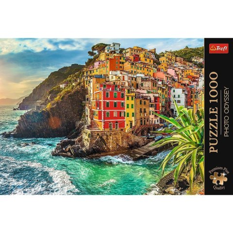 Trefl Puzzle 1000 elementów Premium Plus Quality Miasteczko Riomaggiore Włochy