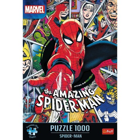 Trefl Puzzle 1000 elementów Premium Plus Spider-man