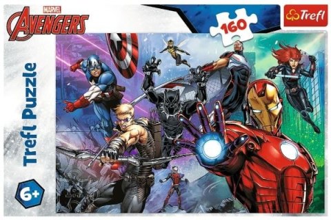 Trefl Puzzle 160 elementów Marvel Zawsze gotowi bohaterowie Avangers