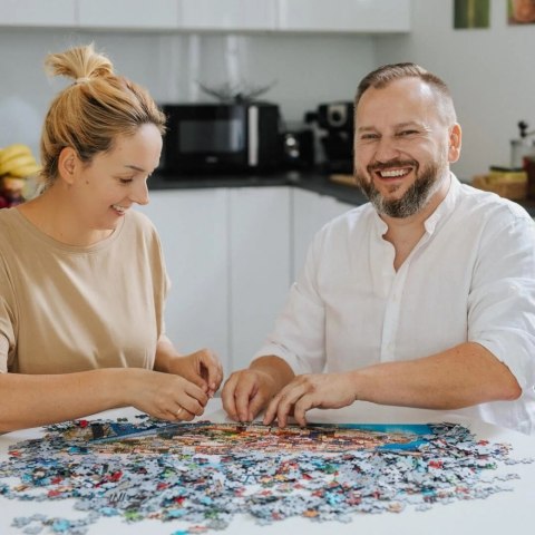 Trefl Puzzle 500 elementów Chatka nad rzeką