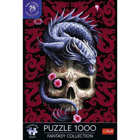 Trefl Puzzle 1000 elementów Orientalny Smok Anne Stokes