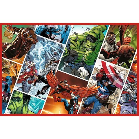 Trefl Puzzle 2x200 elementów Obrońcy świata Avengers Marvel