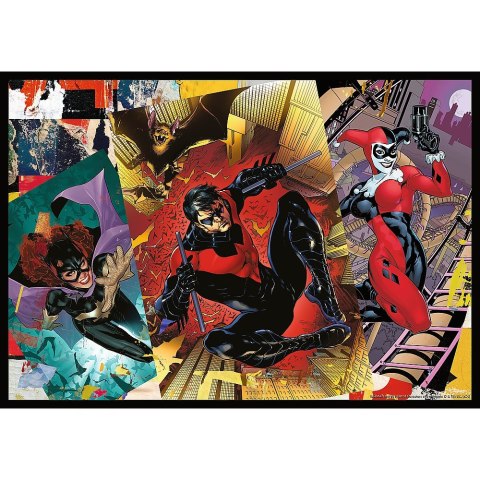 Trefl Puzzle 4x250 elementów Batman w akcji