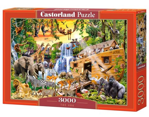 Castor Puzzle 3000 elementów Zwierzęta Arka Noego