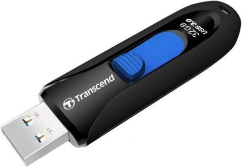 Pendrive (Pamięć USB) TRANSCEND (32 GB /USB 3.0 /Czarny )