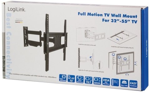 Uchwyt do TV LOGILINK BP0014 (nośność 50kg \32 - 55 cali)