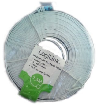 LOGILINK UTP Cat. 5e 3 m Biały 3 Patchcord