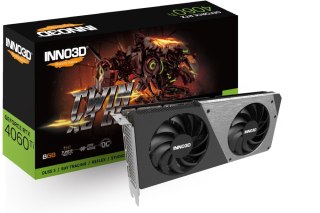 Karta graficzna INNO3D GeForce RTX 4060 Ti TWIN X2 OC 8 GB GDDR6 DLSS3 (N406T2-08D6X-171153N)