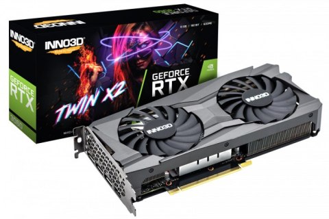 Karta graficzna INNO3D GeForce RTX 3060 TWIN X2 12GB GDDR6 (N30602-12D6-119032AH)