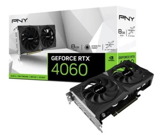 Karta graficzna PNY GeForce RTX 4060 VERTO Dual Fan 8GB GDDR6 (VCG40608DFXPB1)