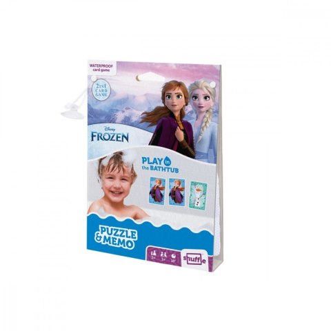 Cartamundi Gra Aqua Frozen Puzzle i Memo Kraina Lodu