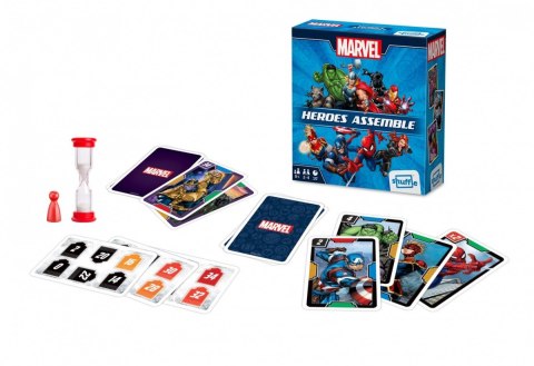 Cartamundi Gra Shuffle Marvel Heroes Assemble (PL)