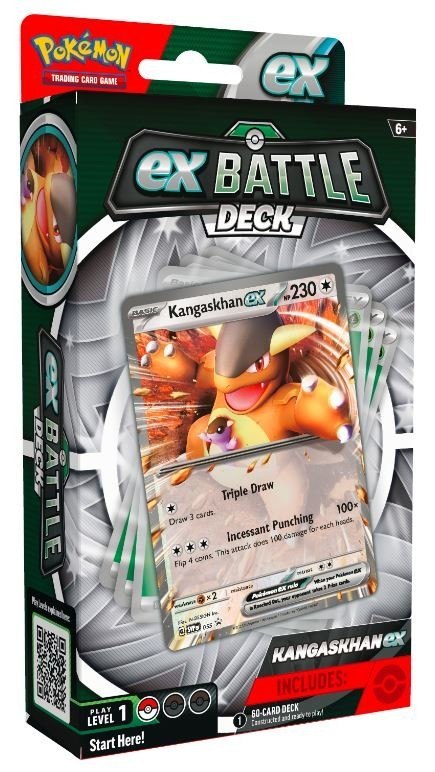 Pokemon TCG Karty Deluxe Battle Deck-Kangaskhan ex