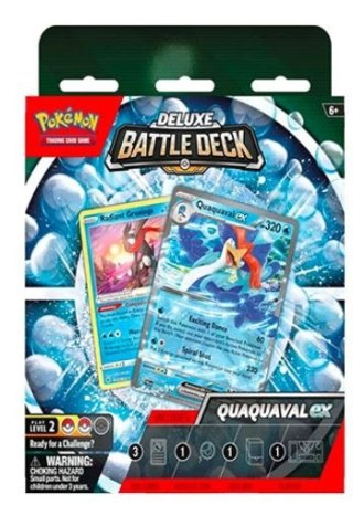 Pokemon TCG Karty Deluxe Battle Deck Quaquaval ex