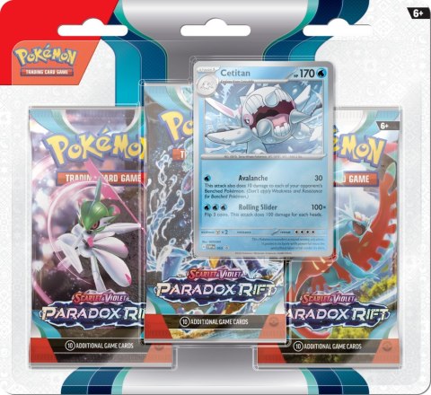 Pokemon TCG Karty Paradox Rift 3pack B. Cetitan