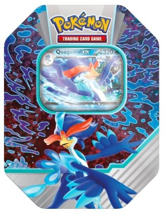 Pokemon TCG Zestaw Paldea Partners Tin Quaquaval