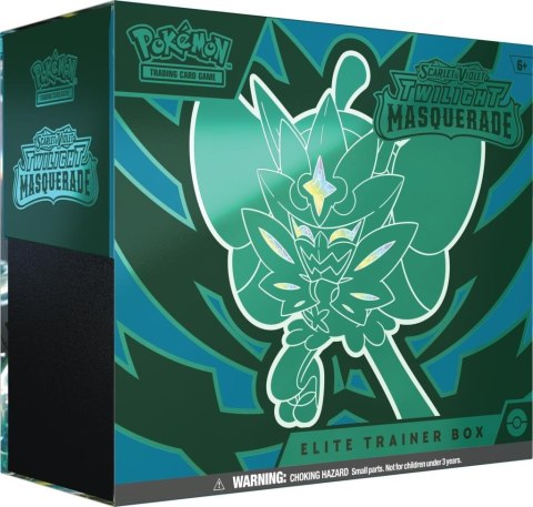 Pokemon TCG Zestaw kart Twilight Masquerade Elite Trainer Box