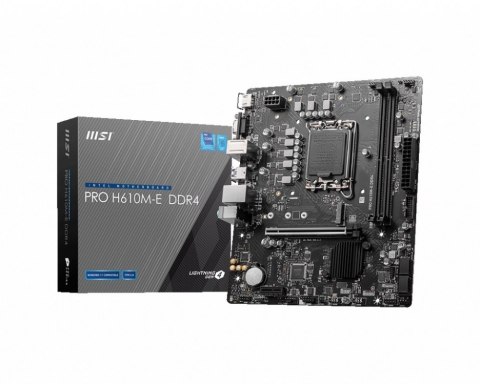 Płyta główna MSI PRO H610M-E DDR4 LGA1700