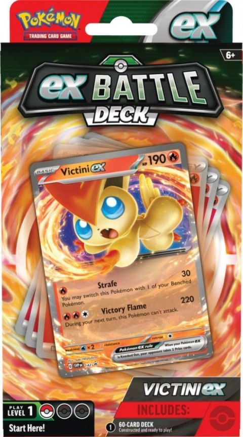 Pokemon TCG Karty Battle Deck Victini ex