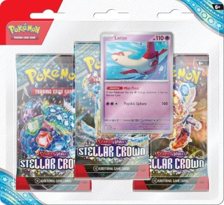 Pokemon TCG Karty Stellar Crown - 3-Pack Latias