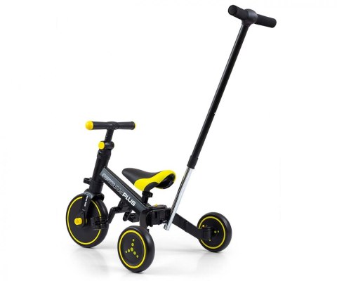 Milly Mally Rowerek Ride On - Bike 4w1 OPTIMUS PLUS Black