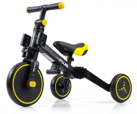 Milly Mally Rowerek Ride On - Bike 4w1 OPTIMUS PLUS Black