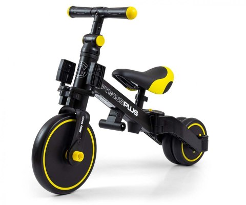 Milly Mally Rowerek Ride On - Bike 4w1 OPTIMUS PLUS Black