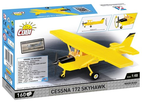 Cobi Klocki Klocki Cessna 172 Skyhawk 160 klocków żółty