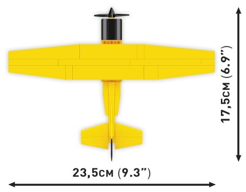 Cobi Klocki Klocki Cessna 172 Skyhawk 160 klocków żółty