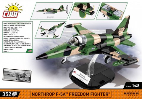 Cobi Klocki Klocki Northrop F-5A Freedom Fighter