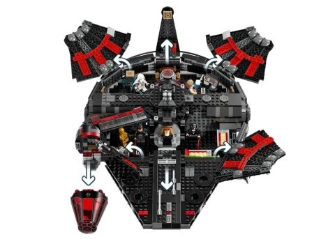 LEGO Klocki Star Wars 75389 Mroczny Sokół Millennium