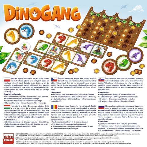 Trefl Gra Dinozaury Dino gang