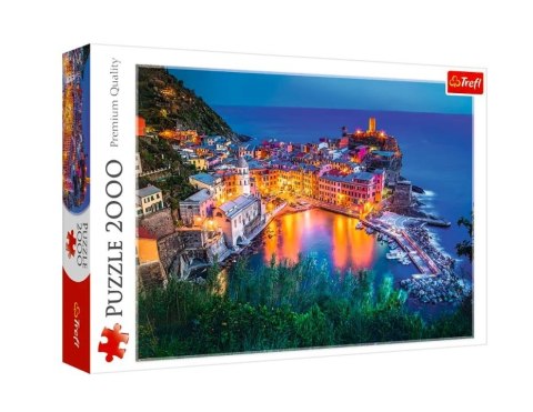 Trefl Puzzle 2000 Elementów Vernazza o zmroku