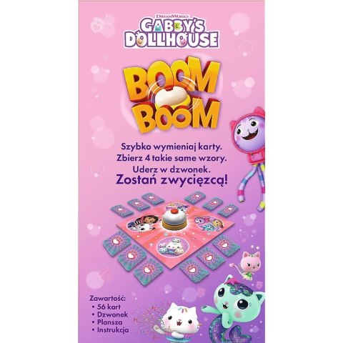 Trefl Gra Boom Boom Koci Domek Gabi (Gabbys Dollhouse)