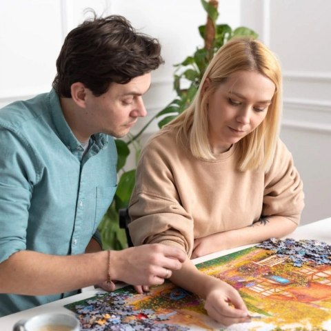 Trefl Puzzle 1000 elementów Premium Plus Nadmorski zakątek