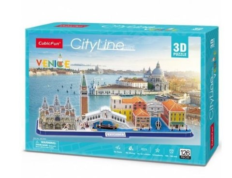 Cubic Fun Puzzle 3D City Line Wenecja