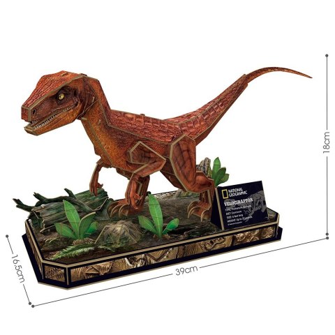 Cubic Fun Puzzle 3D National Geographic - Welociraptor