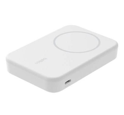 Belkin Powerbank ze standem 8000mAh Qi2 MagSafe Biały