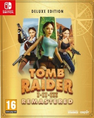 Cenega Gra Nintendo Switch Tomb Raider I-III Remastered Lara Croft: Deluxe Edition