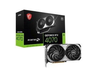 MSI Karta graficzna GeForce RTX 4070 VENTUS 2X E1 12G OC GDDR6 192bit 3DP