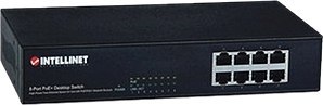 Przełącznik INTELLINET NETWORK SOLUTIONS 8 Port Fast Ethernet PoE+ 560764 (8x 10/100 )