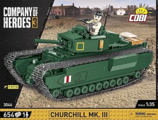 Cobi Klocki COH3 Churchill MK.III 654 klocków