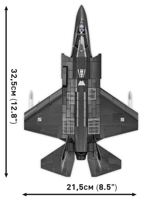 Cobi Klocki Klocki Armed Forces F-35A Lightning II Poland 580 klocków