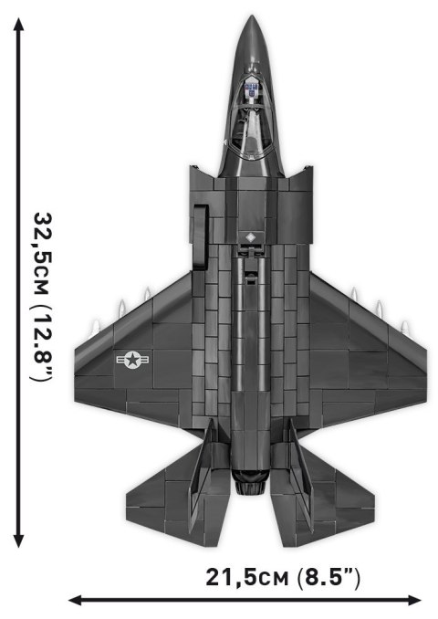 Cobi Klocki Klocki Armed Forces F-35B Lightning II 594 klocków