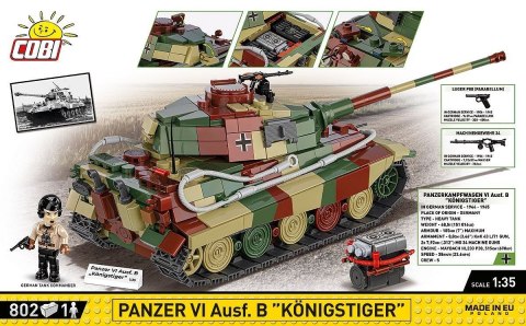 Cobi Klocki Panzer VI Ausf. B Königstiger