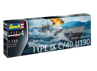 Revell Model plastikowy German Submarine T.IX C/40 1/144