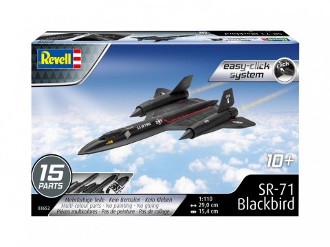 Revell Model plastikowy SR-71 Blackbird Easy-Click 1/110