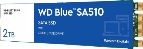 Dysk SSD WD Blue 2 TB Blue (M.2 2280″ /2TB /SATA III /560MB/s /520MB/s)