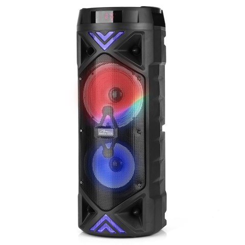 Media-Tech Głośnik FUNBOX KEG PRO MT3182 Karaoke/Bluetooth 5.0+EDR/FM/MP3?MicroSD/USB/Equalizer/AUX/Jack 6.3/Pilot/LED/RMS 50W/PMPO 1400W